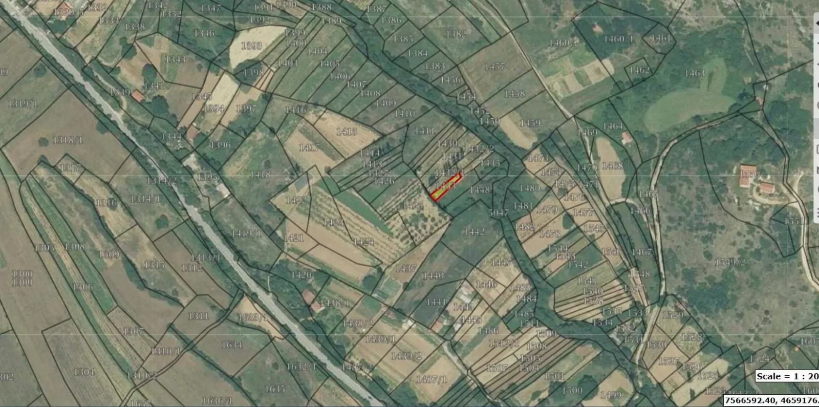 Се продава парцела во с.Орашац